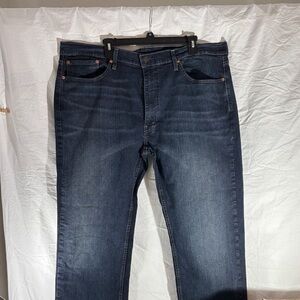 Levi's Men's Navy Straight-Leg Jeans